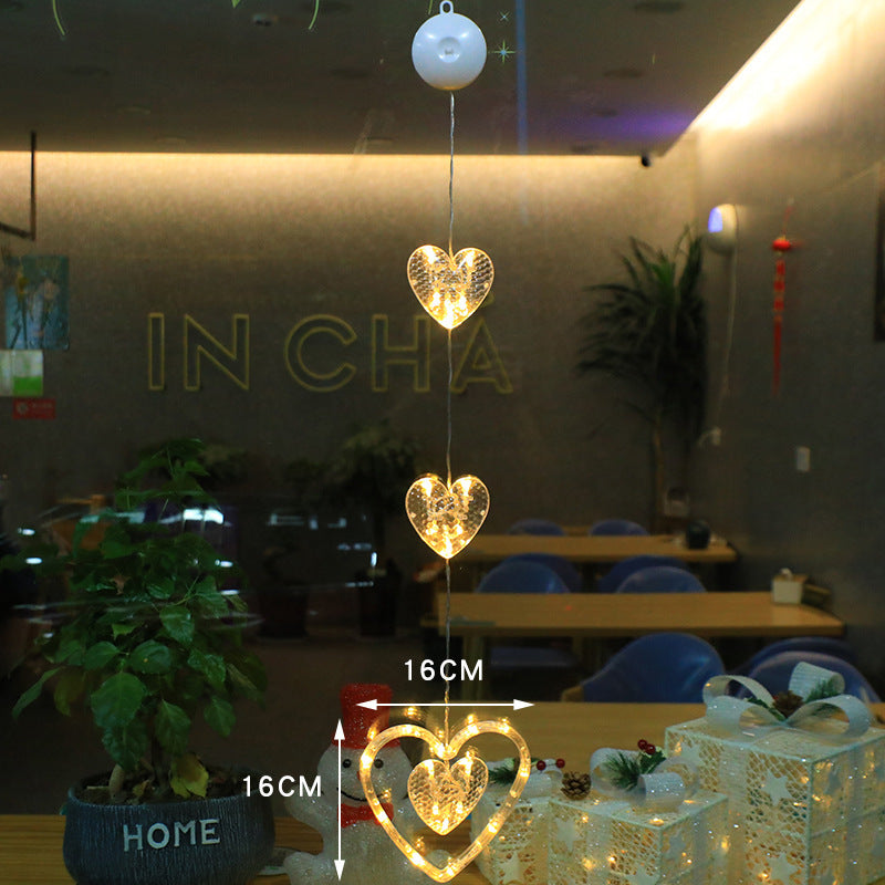 Battery Operated Christmas Lights with Suction Cup for Window Glass and Mirrors - Image 11