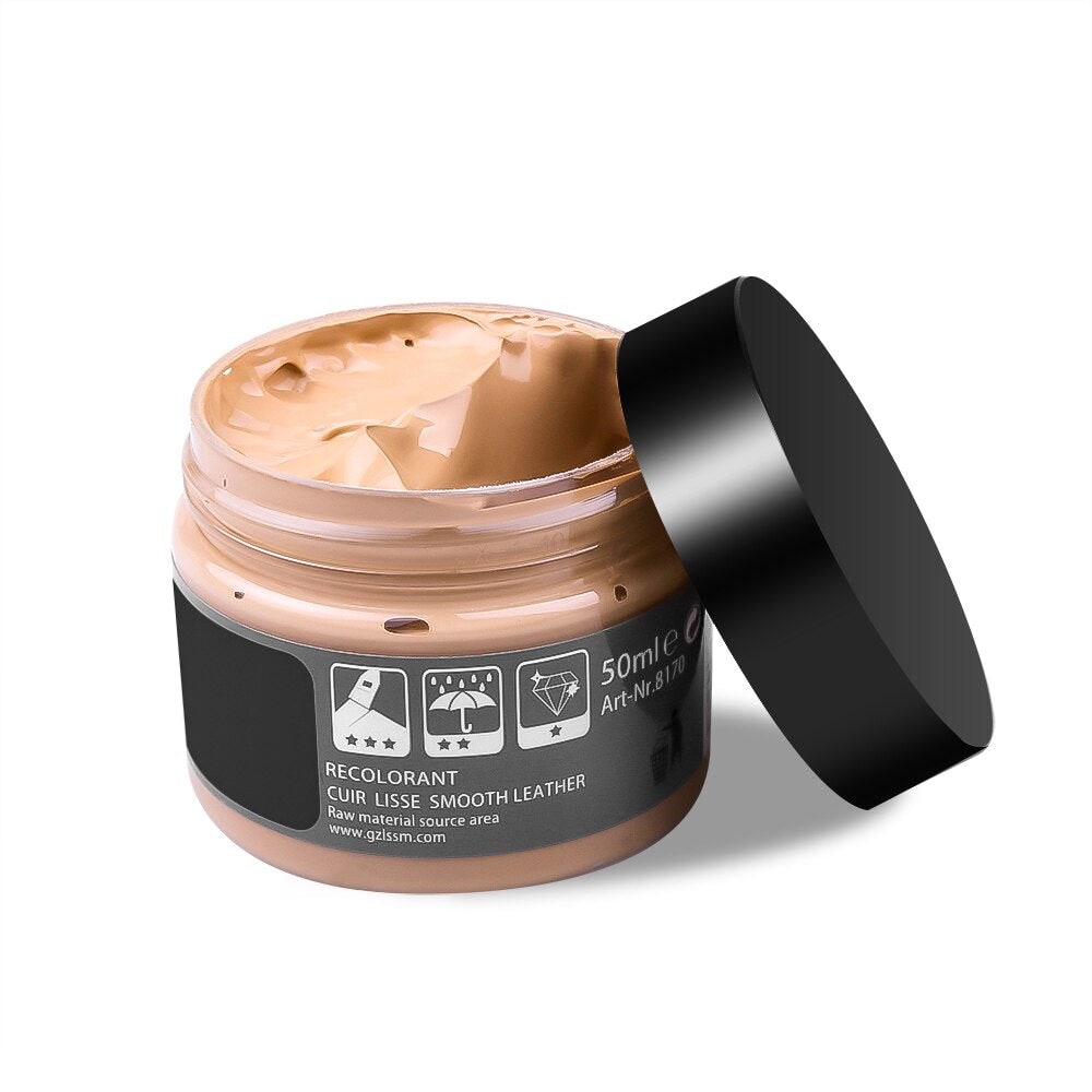 Car Seat Leather Repair Cream with Scratch and Scuff Filler for Auto Upholstery - Image 8