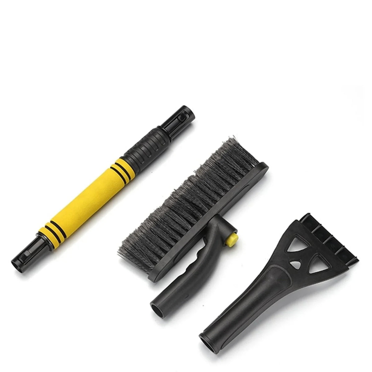 Car Snow Ice Scraper and Brush with Rotating Head and Telescoping Handle - Image 5