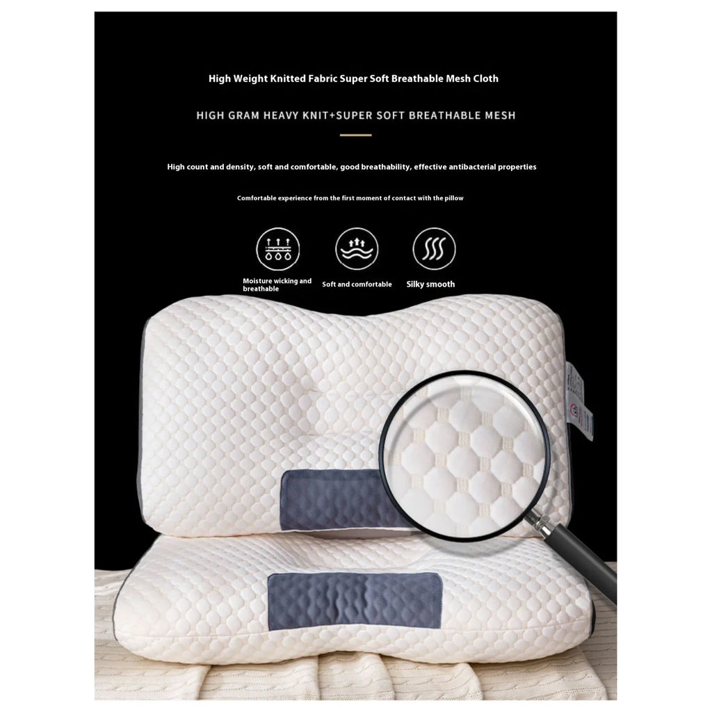 Cervical Support Pillow with Ergonomic Contour and Orthopedic Neck Relief - Image 5