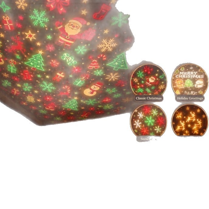 Christmas Projector Light with USB Flexible Neck and Colorful Holiday Patterns - Image 5