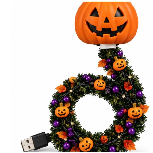 Christmas Projector Light with USB Flexible Neck and Colorful Holiday Patterns - Image 9