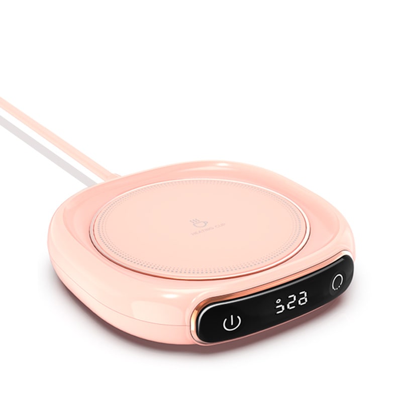 Coffee Mug Warmer and Cup with Digital Temperature Display and Heating Plate for Desk - Image 6