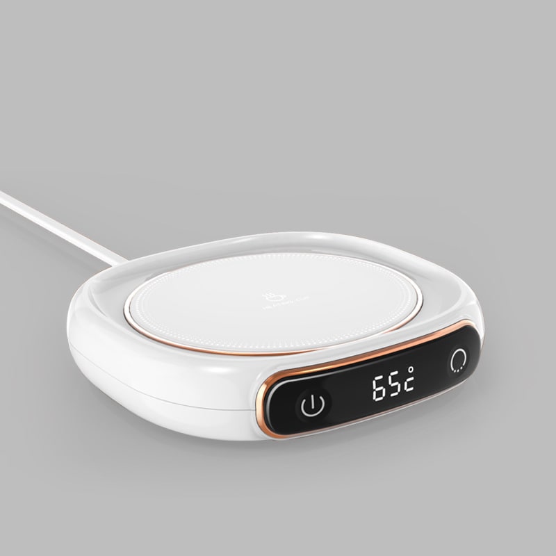 Coffee Mug Warmer and Cup with Digital Temperature Display and Heating Plate for Desk - Image 9