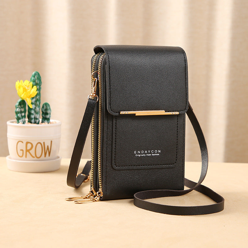Crossbody Phone Bag with Waterproof Touchscreen Window and RFID Blocking - Image 6