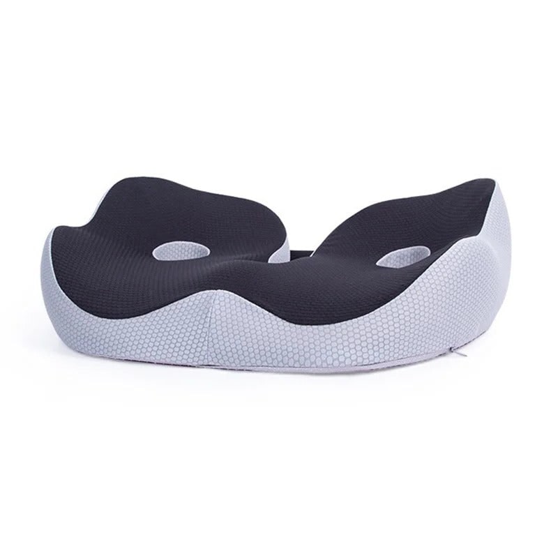 Desk Chair Seat Cushion with Orthopedic Memory Foam and Adjustable Strap - Image 3