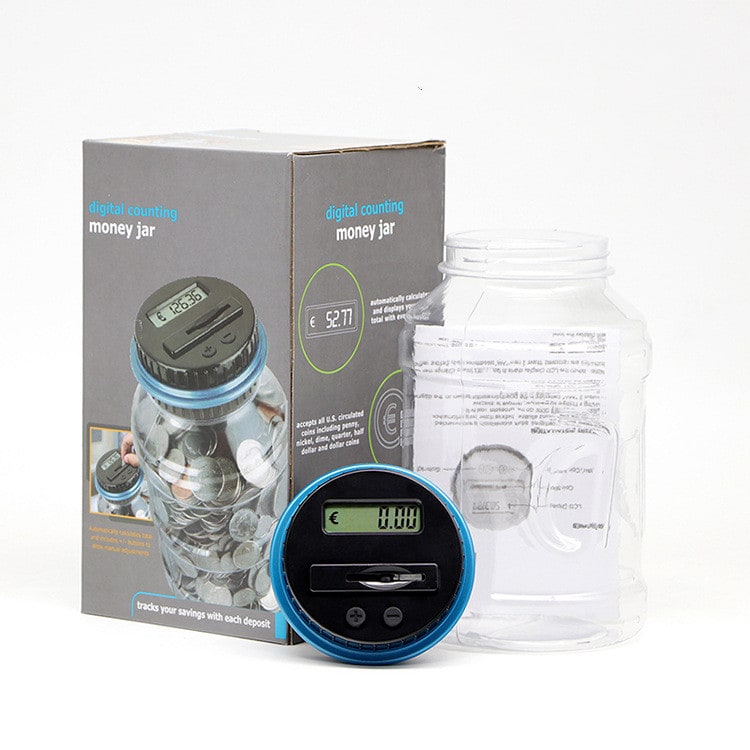 Digital Coin Counting Bank with Automatic Counter and Lcd Display for Atm - Image 6