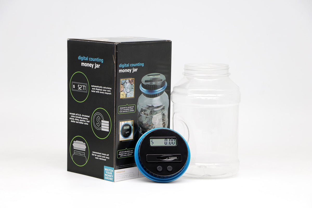 Digital Coin Counting Bank with Automatic Counter and Lcd Display for Atm - Image 7