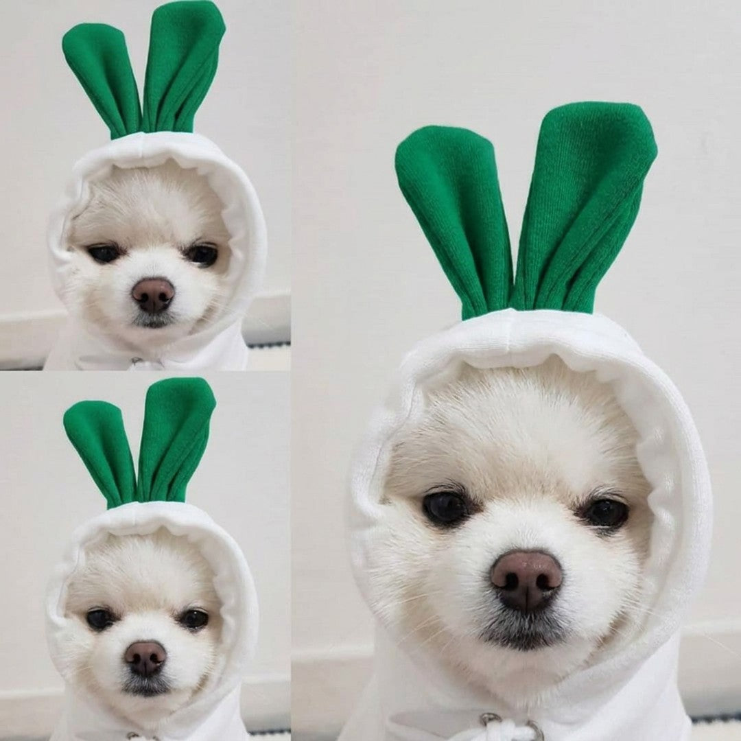 Dog Clothes Hoodie with Fleece and Novelty Hood Designs for Small Sweaters - Image 5