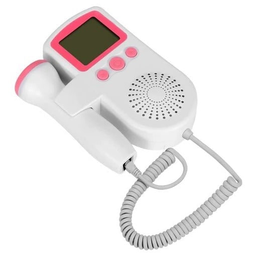 Fetal Doppler and Heart Rate Monitor for Pregnancy at Home with Backlit Lcd Display and Speaker - Image 2