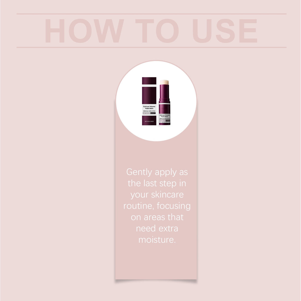 Glide Anti Chafing Stick with Collagen Multi Balm for Face and Neck Twist-Up Solid Moisturizer 9g - Image 9