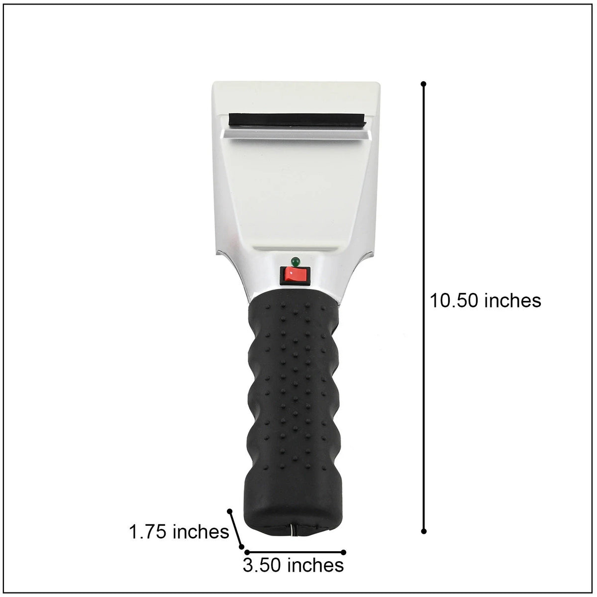 Heated Car Ice Scraper with 12v Power Cord and LED Light for Windshield - Image 8