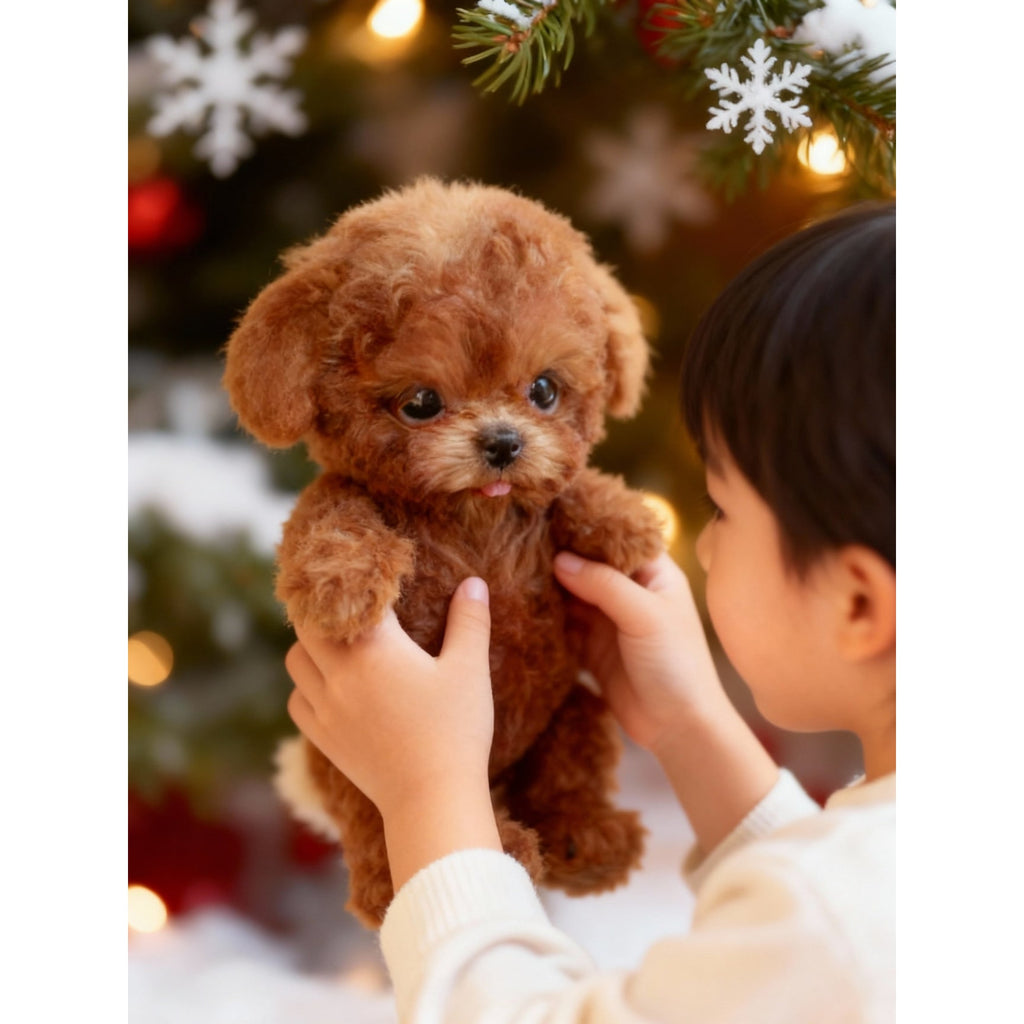Interactive Dog Toy with Realistic Plush Design and Durable Stuffed Body - Image 5