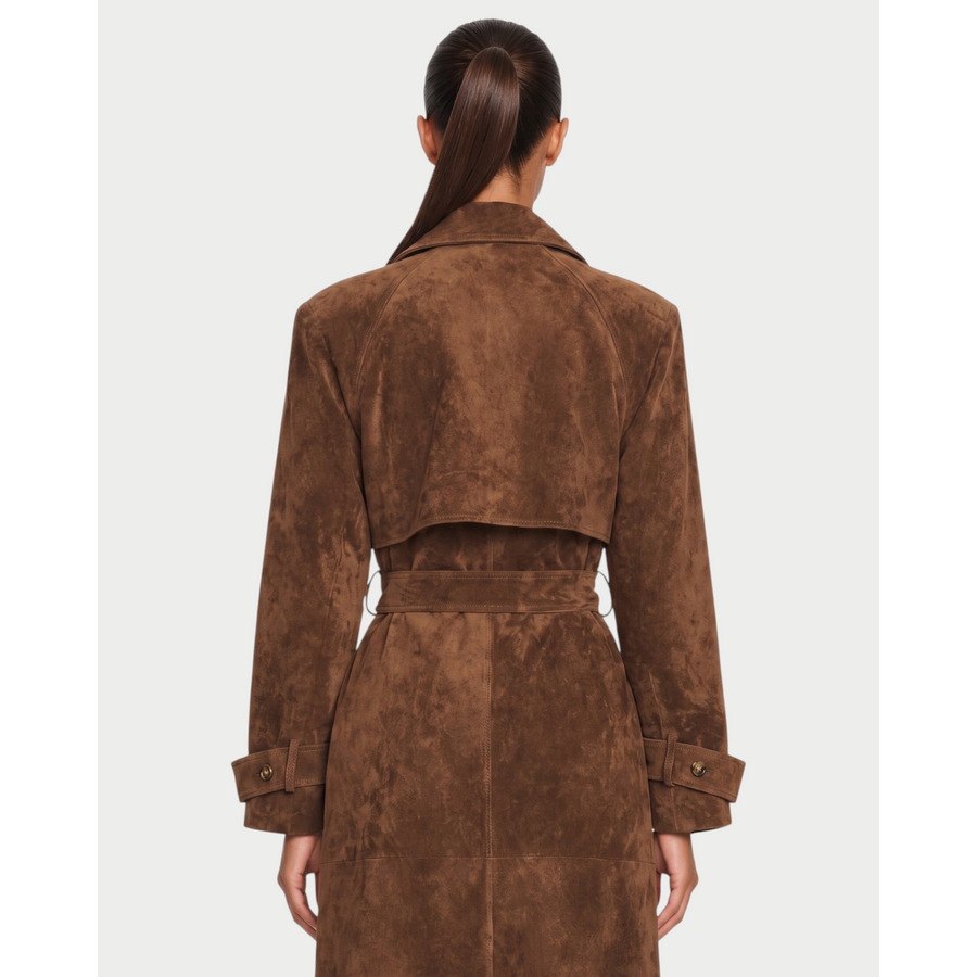 Il trench con cintura da annodare