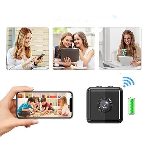 Mini Security Camera Wireless WIFI with 1080p Night Vision and Discreet Cube Design - Image 3