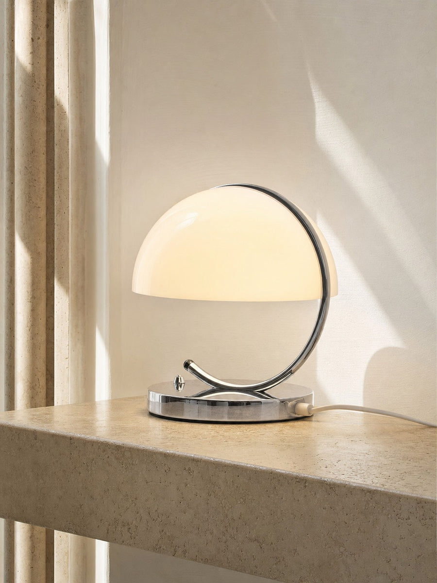 The Chrome Arc Lamp