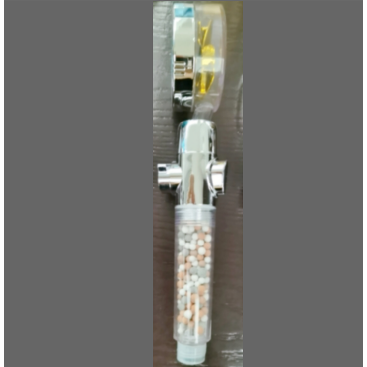 Shower Head with Hard Water Filter High Pressure Propeller Fan and Pause Button Kdf 55 - Image 35