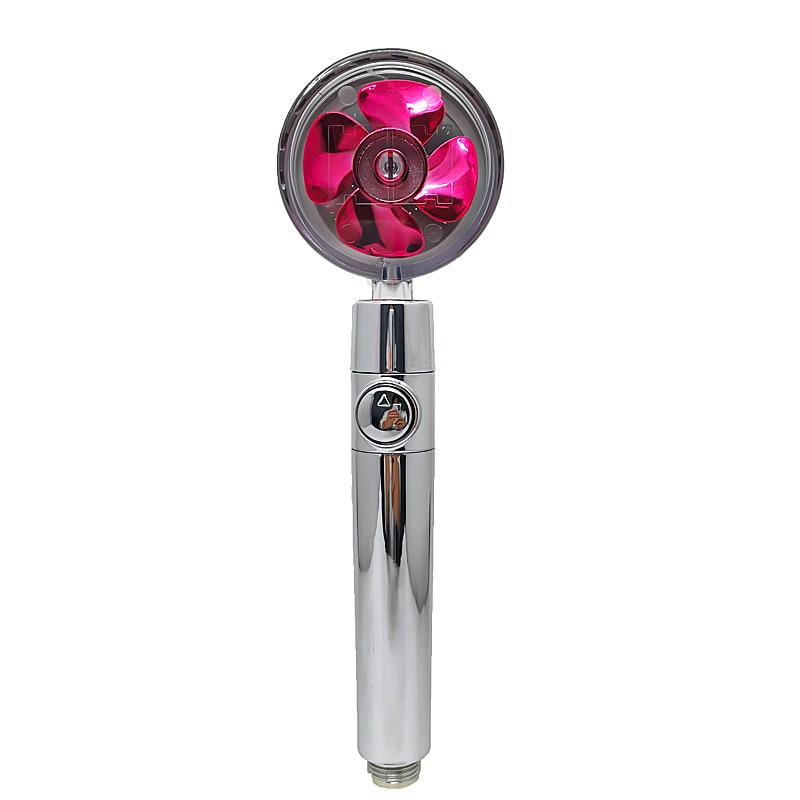 Shower Head with Hard Water Filter High Pressure Propeller Fan and Pause Button Kdf 55 - Image 5