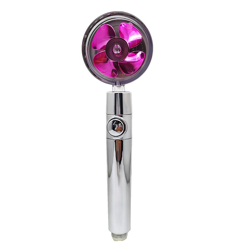 Shower Head with Hard Water Filter High Pressure Propeller Fan and Pause Button Kdf 55 - Image 56