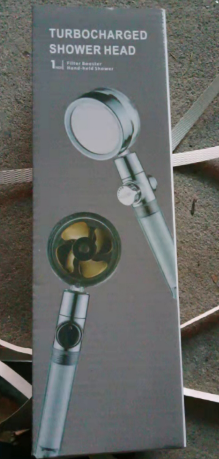Shower Head with Hard Water Filter High Pressure Propeller Fan and Pause Button Kdf 55 - Image 69