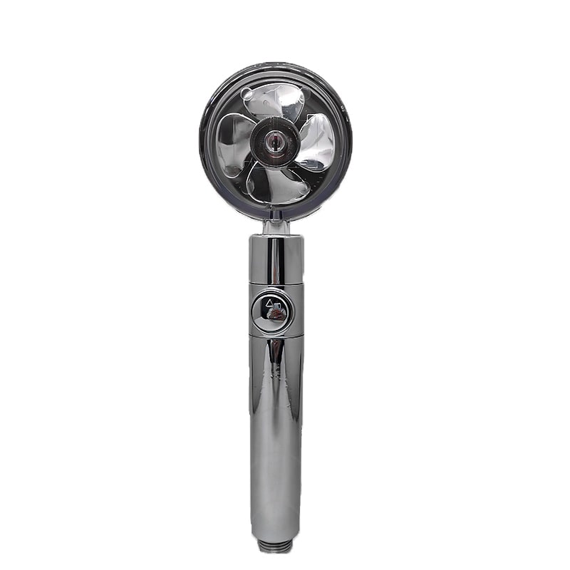 Shower Head with Hard Water Filter High Pressure Propeller Fan and Pause Button Kdf 55 - Image 79
