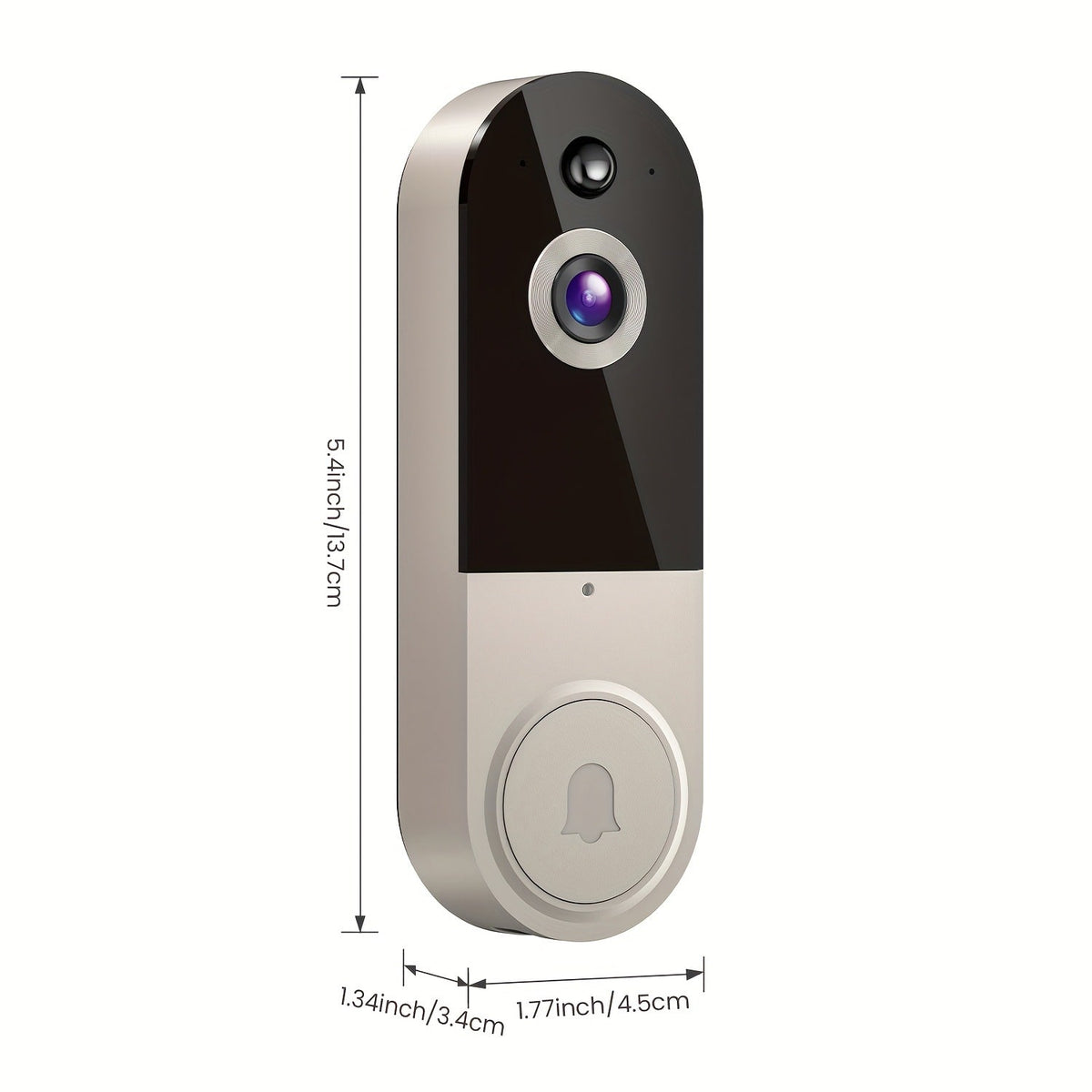 Smart Video Doorbell Camera with WIFI and 1080p Resolution - Image 1