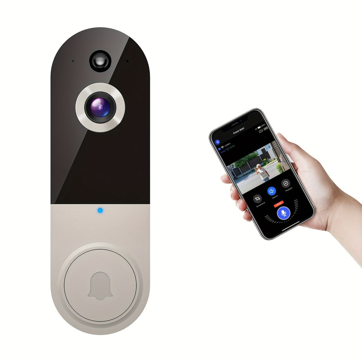Smart Video Doorbell Camera with WIFI and 1080p Resolution - Image 3