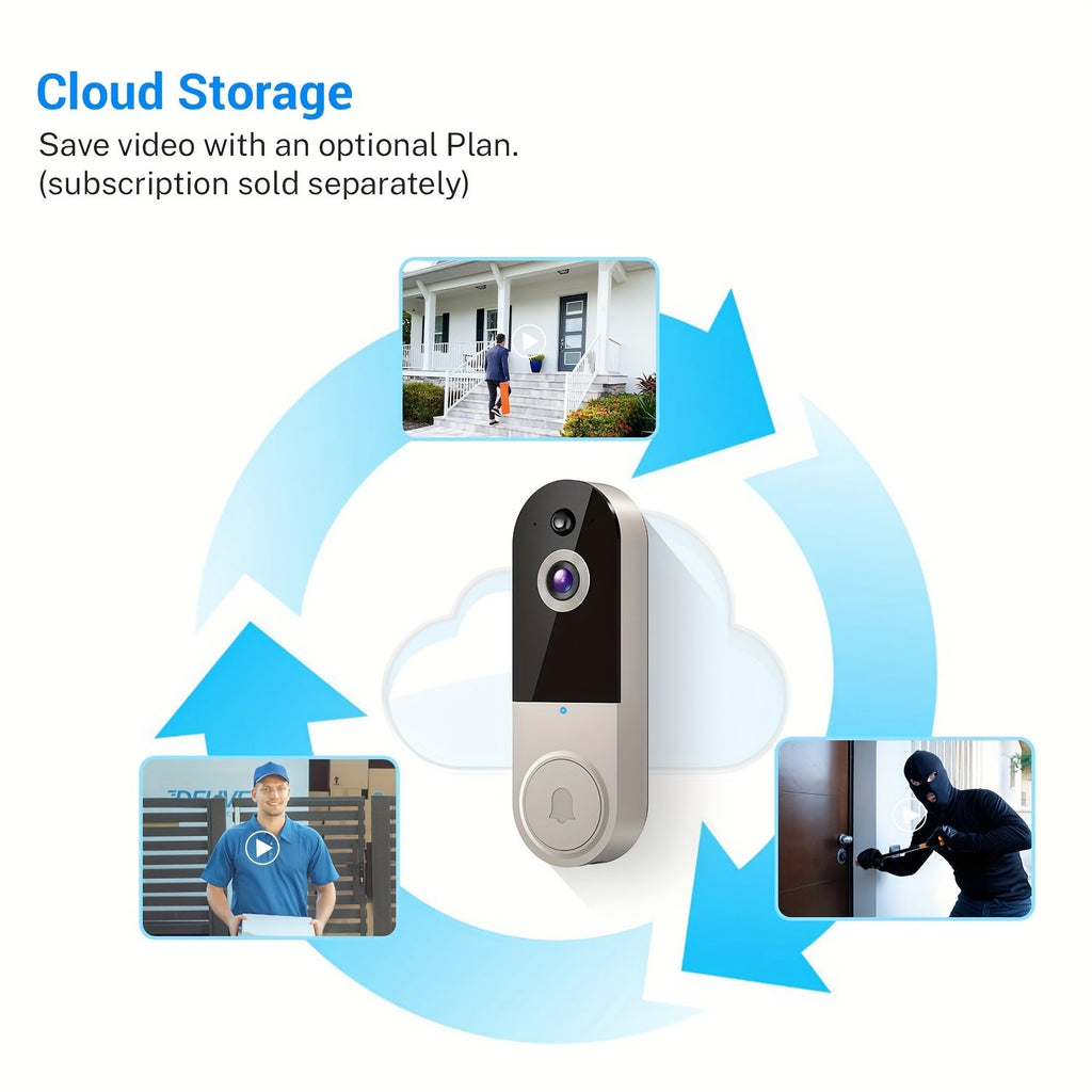 Smart Video Doorbell Camera with WIFI and 1080p Resolution - Image 5