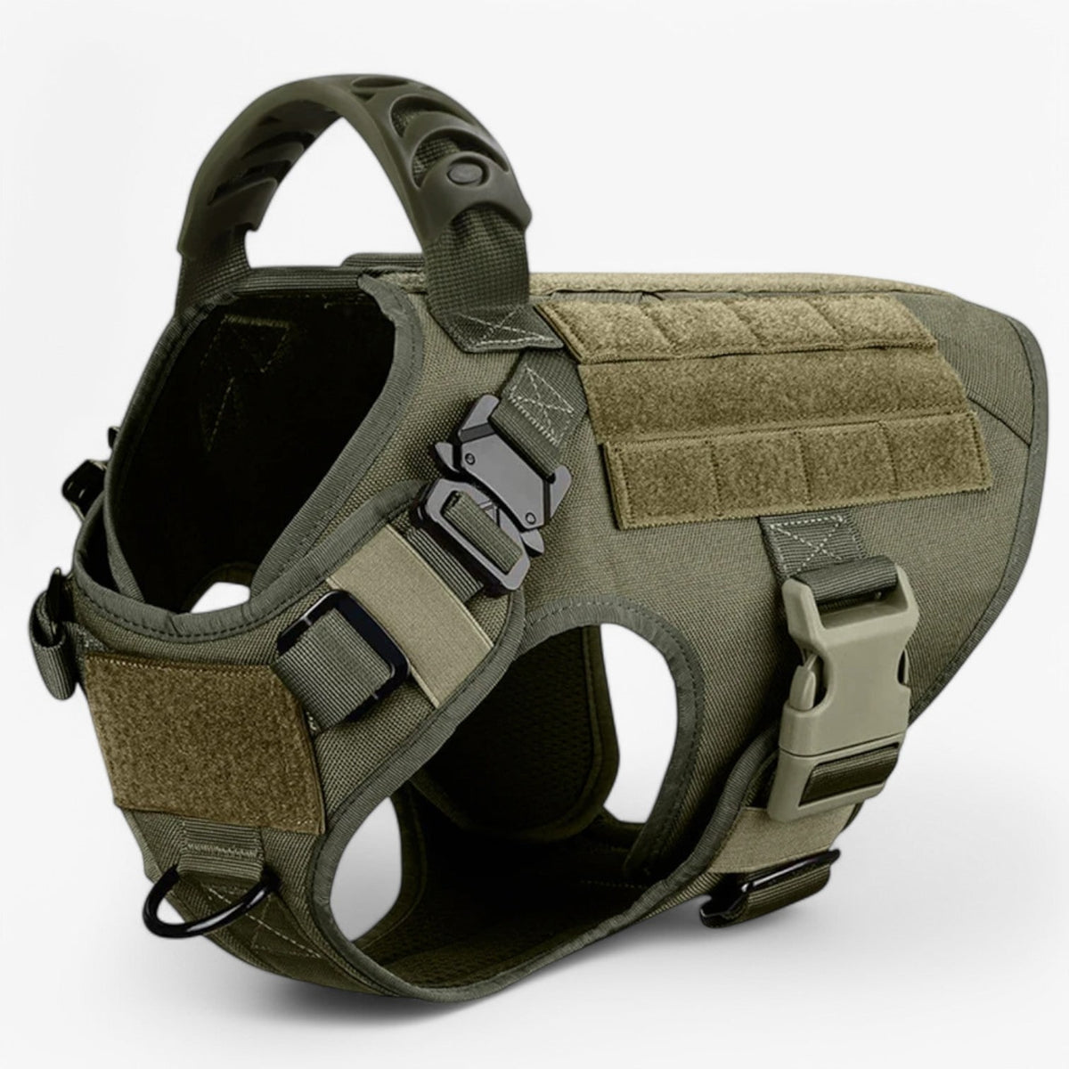 Tactical Dog Harness Vest with Control Handle and Front Clip for Training - Image 5