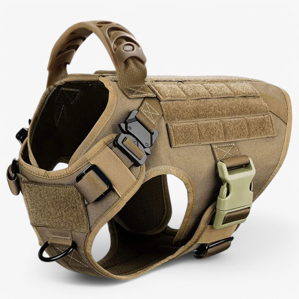 Tactical Dog Harness Vest with Control Handle and Front Clip for Training - Image 7