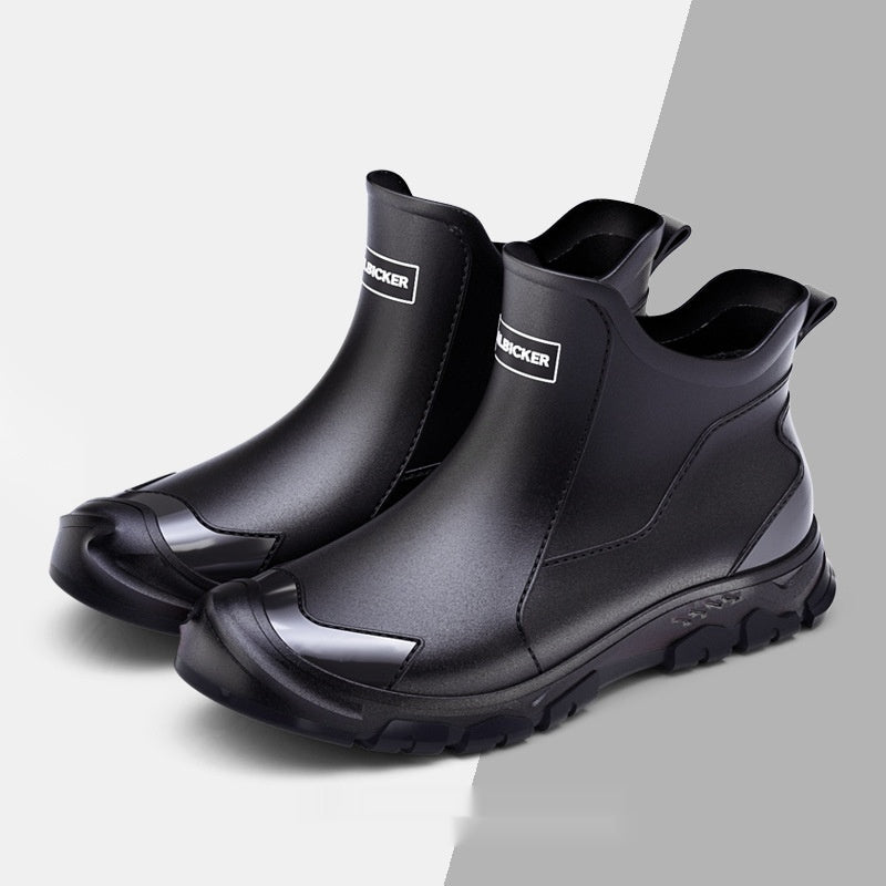 Waterproof Rain Boots with Slip-Resistant Tread and Work-Ready Grip - Image 13