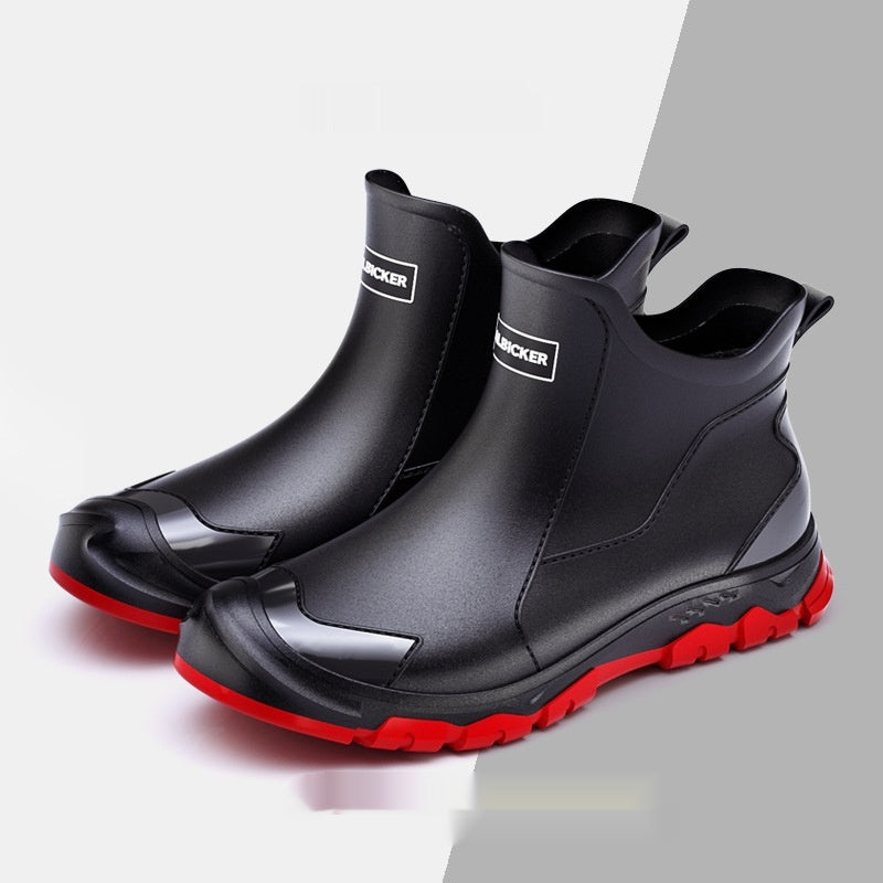 Waterproof Rain Boots with Slip-Resistant Tread and Work-Ready Grip - Image 15