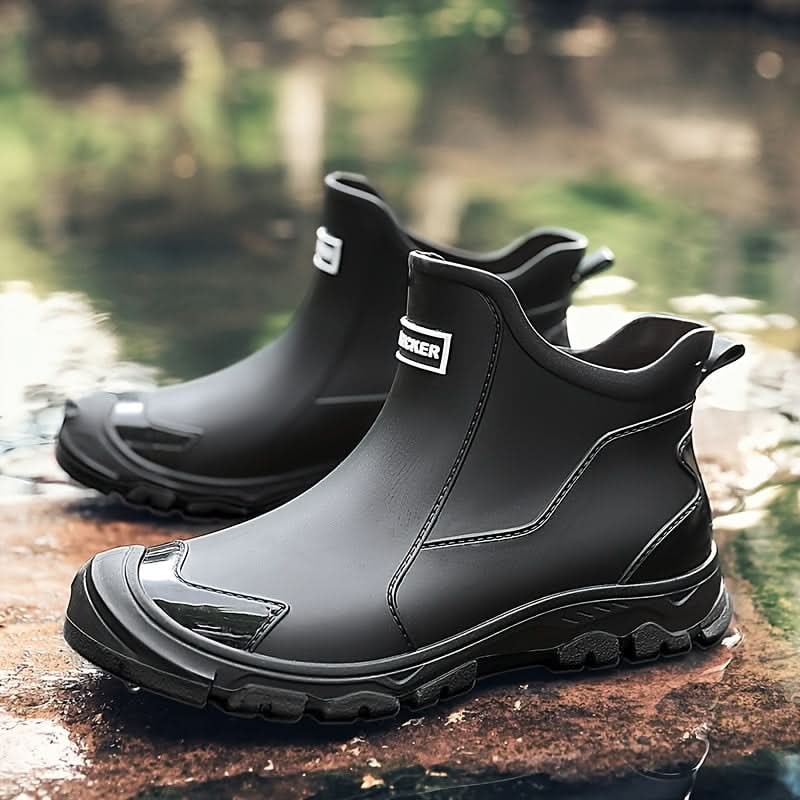Waterproof Rain Boots with Slip-Resistant Tread and Work-Ready Grip - Image 6
