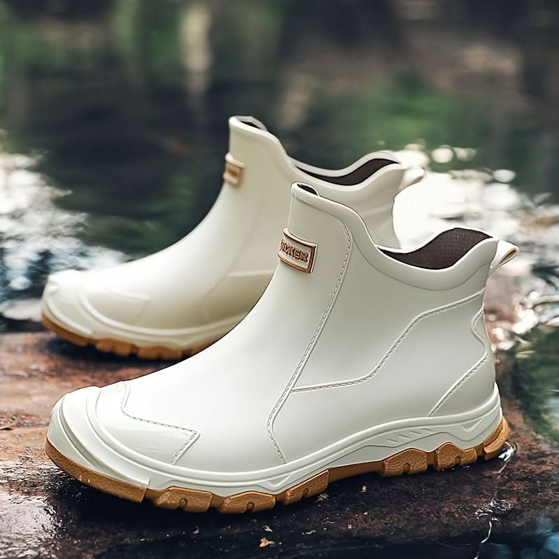 Waterproof Rain Boots with Slip-Resistant Tread and Work-Ready Grip - Image 7