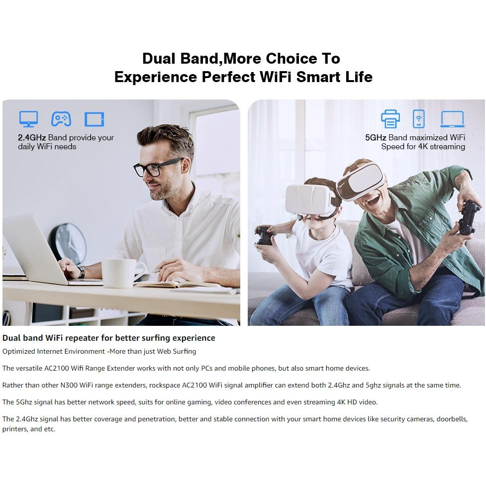 WIFI Extender with Four Antennas Wireless Internet and Booster for Home Coverage Rv - Image 6