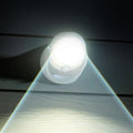Wireless Outdoor Motion Sensor Light with Adjustable Pivoting Head and Battery Power - Image 1