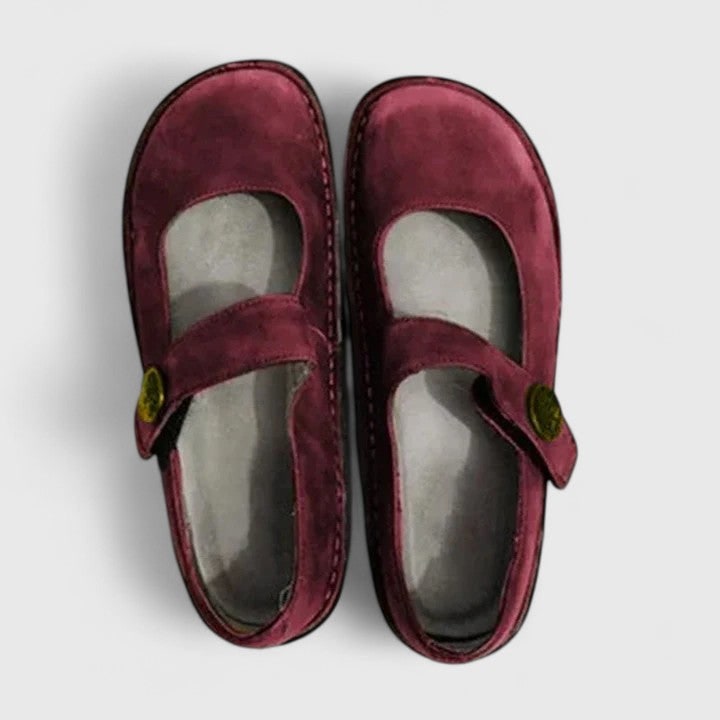 Women's Mary Jane Shoes with Adjustable Strap and Cushioned Insole - Image 4